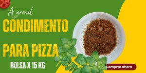 condimento para pizza